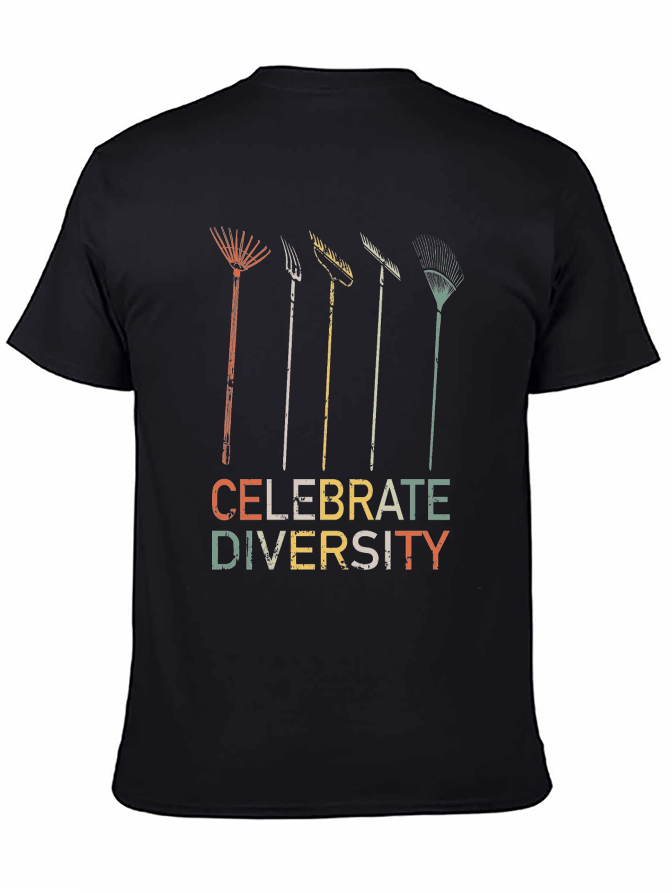 Celebrate Diversity Rake T-Shirt - Unisex