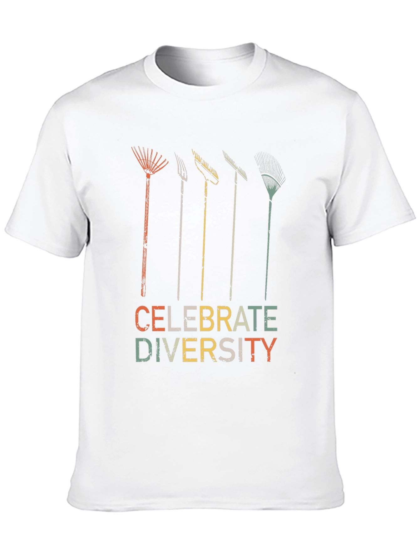 Celebrate Diversity Rake T-Shirt - Unisex