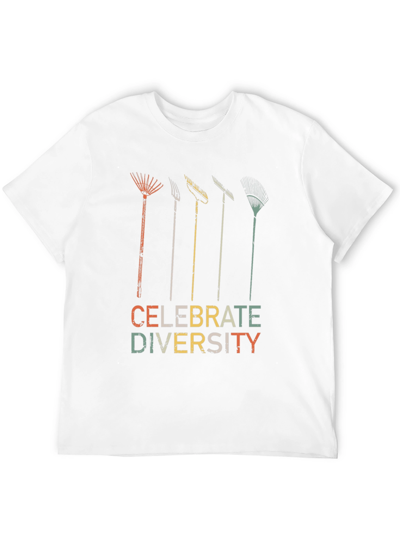 Celebrate Diversity Rake T-Shirt - Unisex