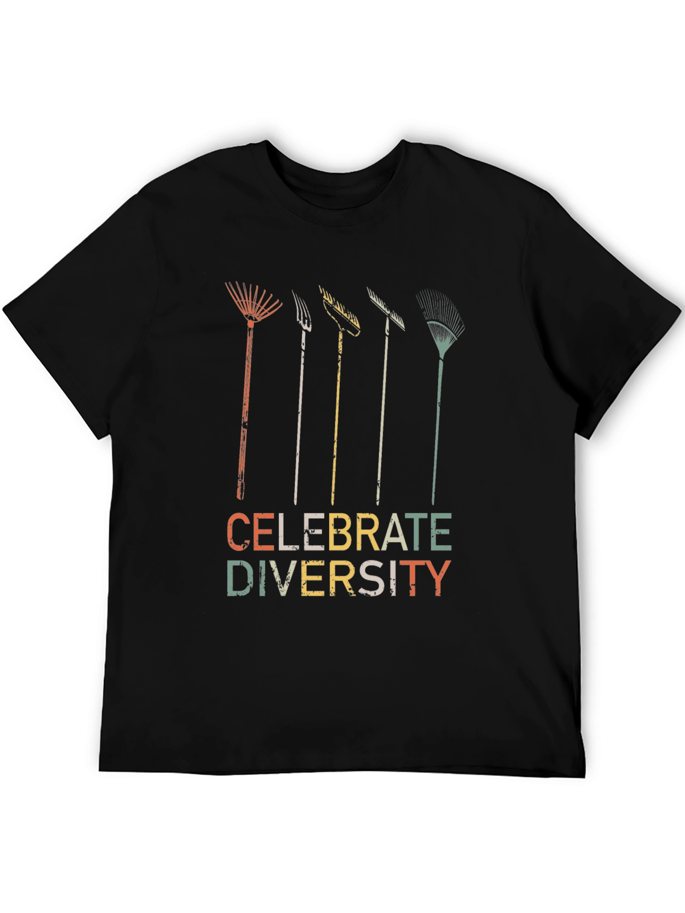 Celebrate Diversity Rake T-Shirt - Unisex