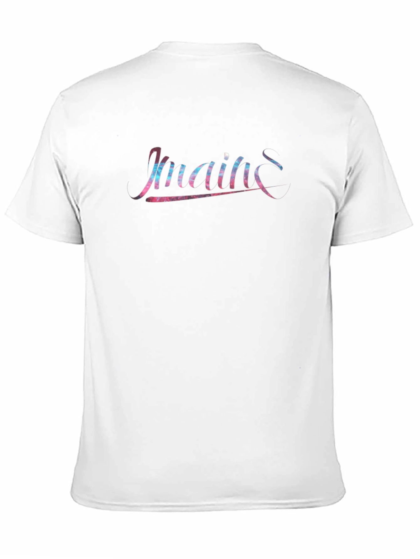 Maine Script Graphic Black T-Shirt