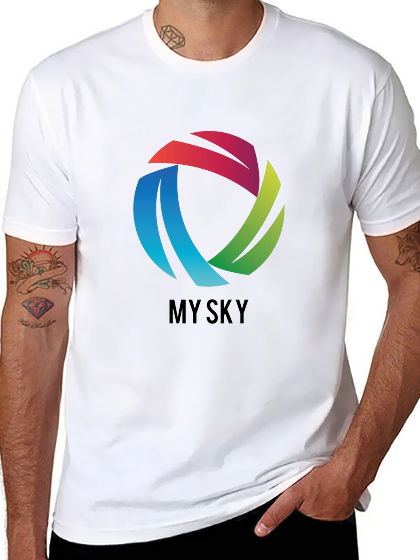 My Sky Graphic Tee - Modern Comfort