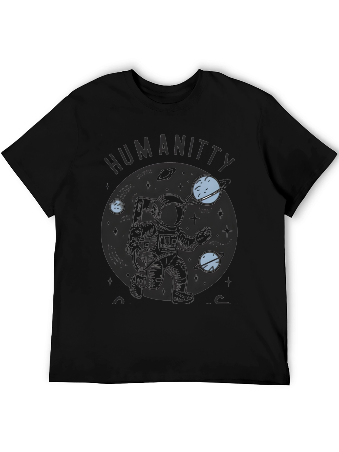 Astronaut in Space Graphic Tee