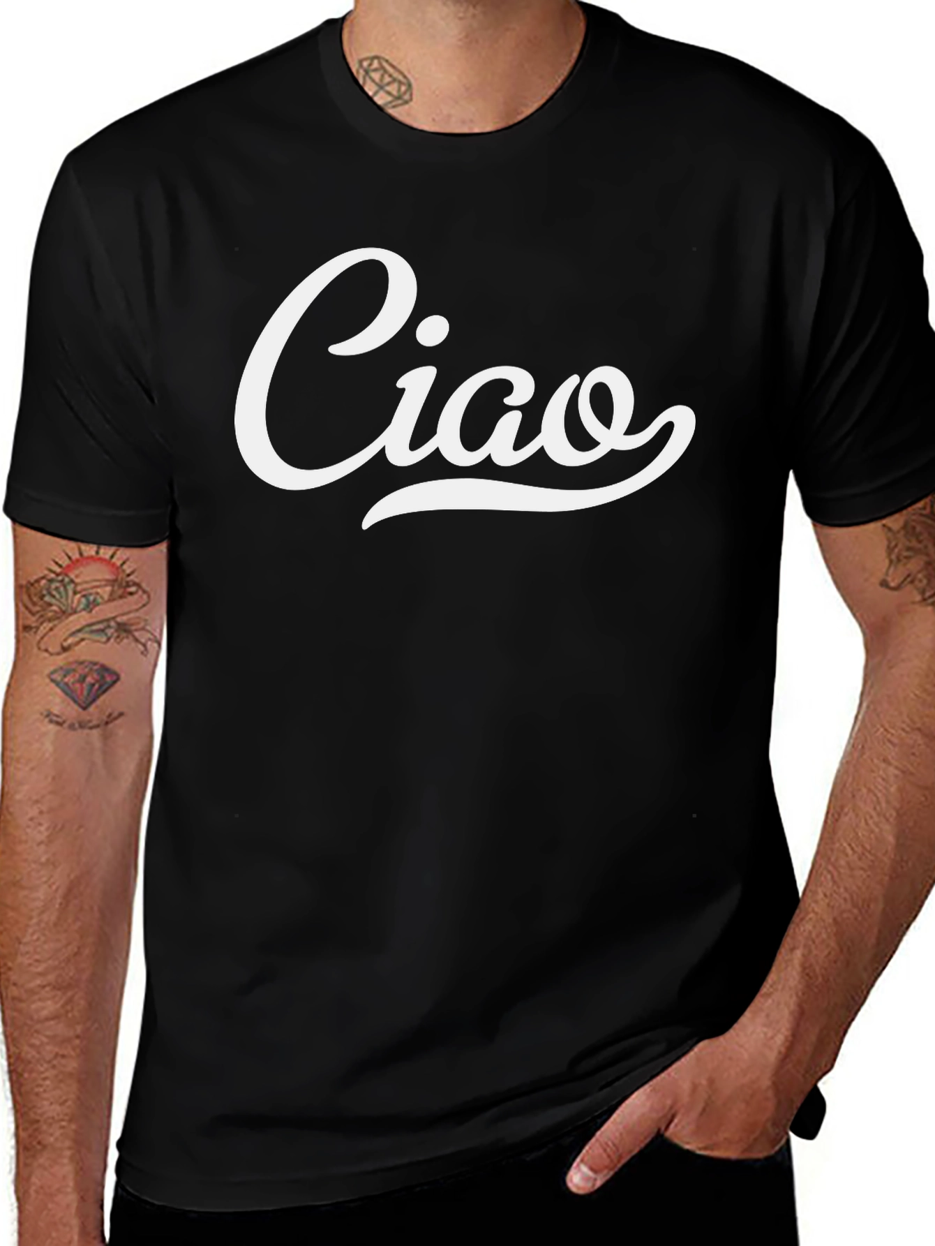 Ciao Graphic Tee - Stylish Italian Greeting T-Shirt