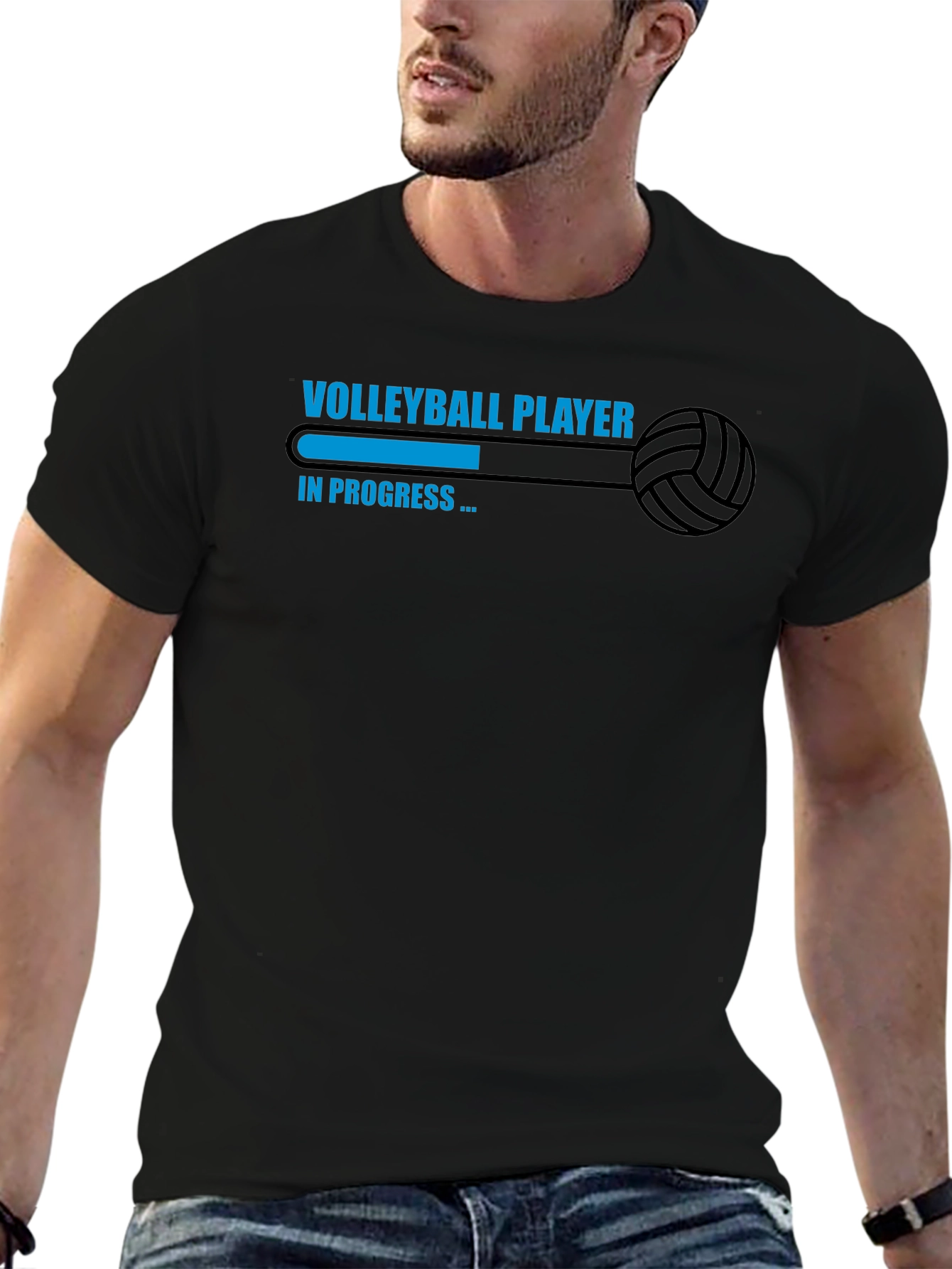 Volleyball Player In Progress T-Shirt