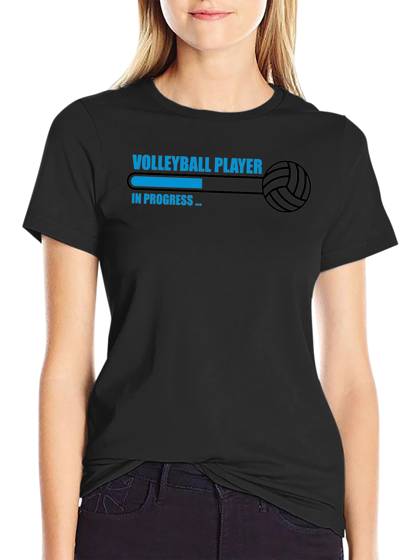 Volleyball Player In Progress T-Shirt
