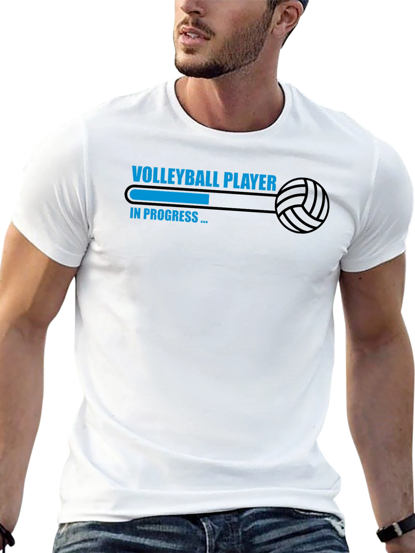 Volleyball Player In Progress T-Shirt