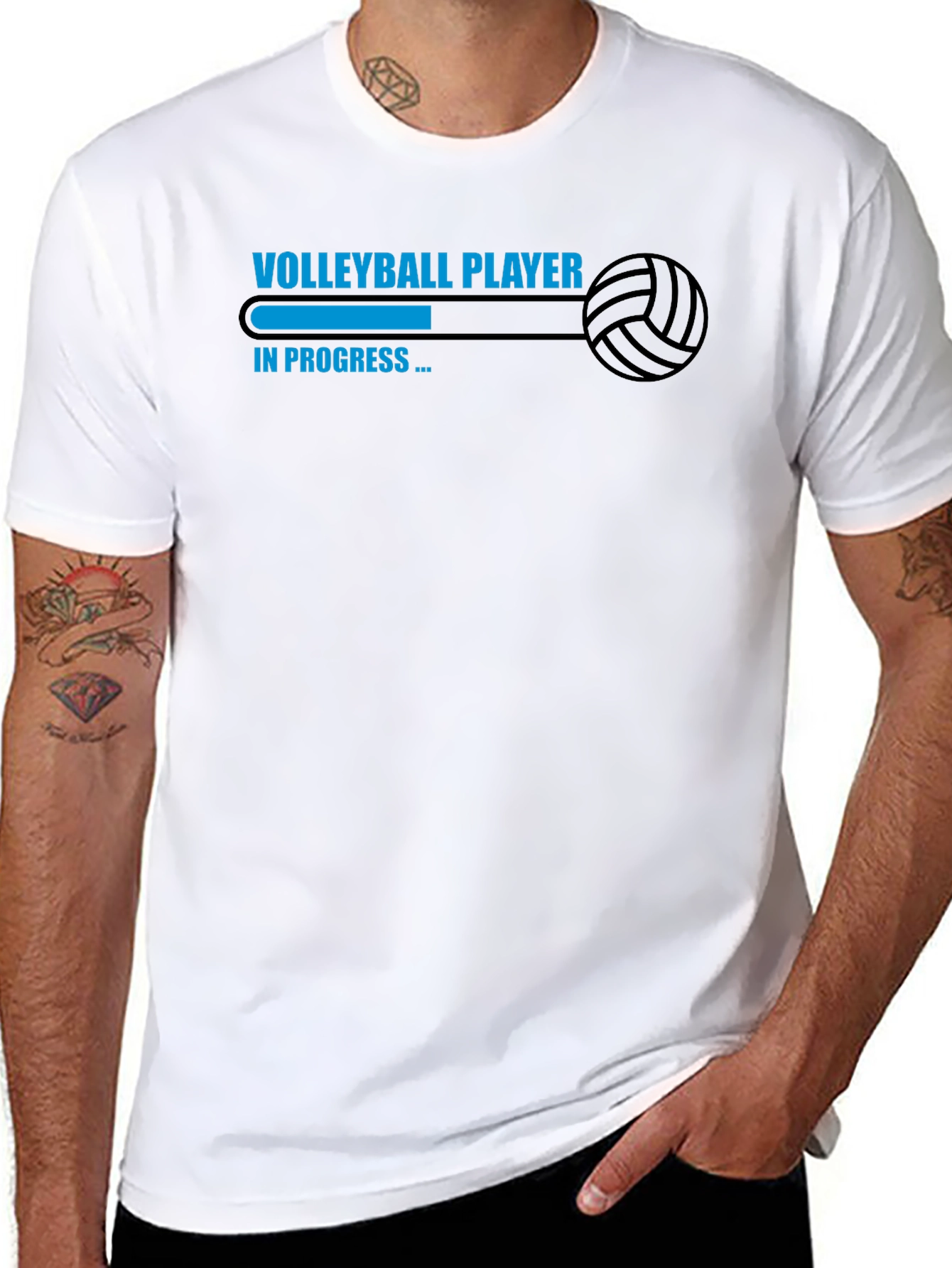 Volleyball Player In Progress T-Shirt