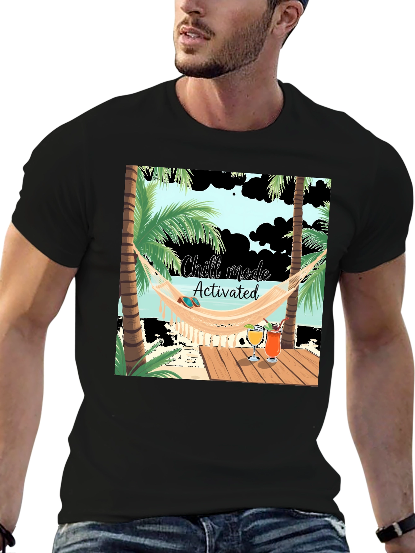 Chill Mode Activated Graphic T-Shirt