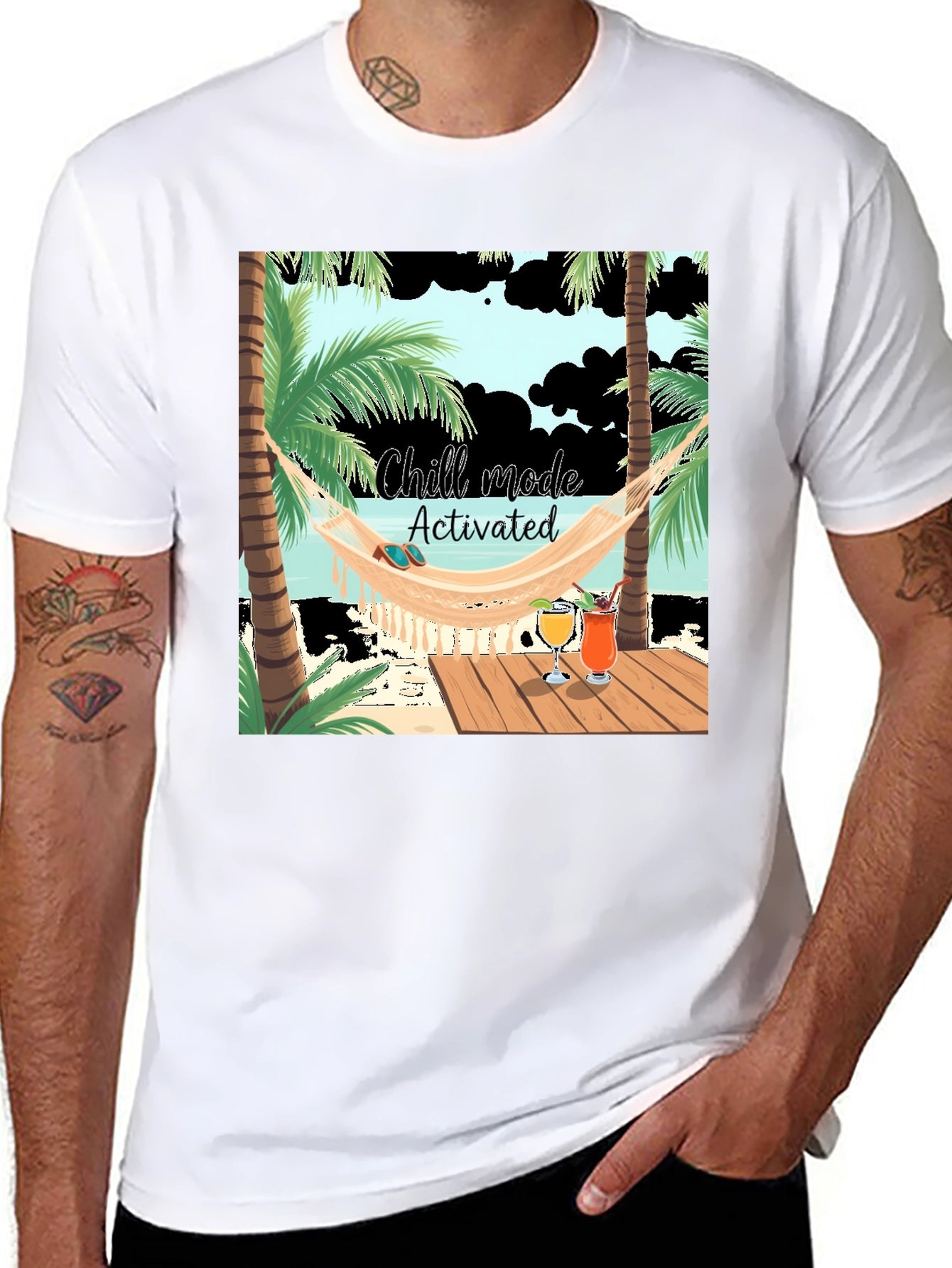 Chill Mode Activated Graphic T-Shirt