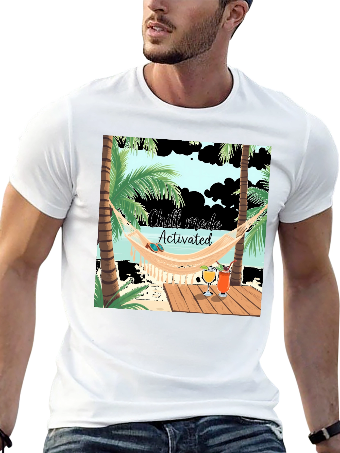 Chill Mode Activated Graphic T-Shirt