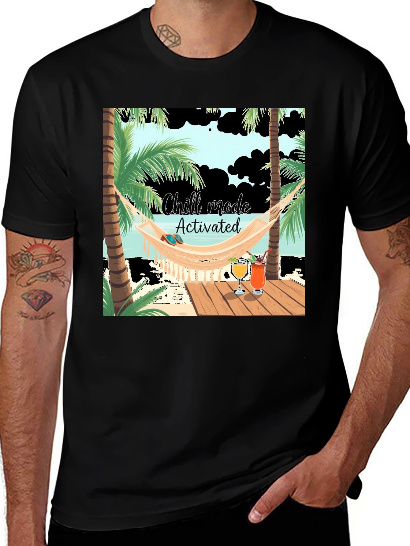 Chill Mode Activated Graphic T-Shirt