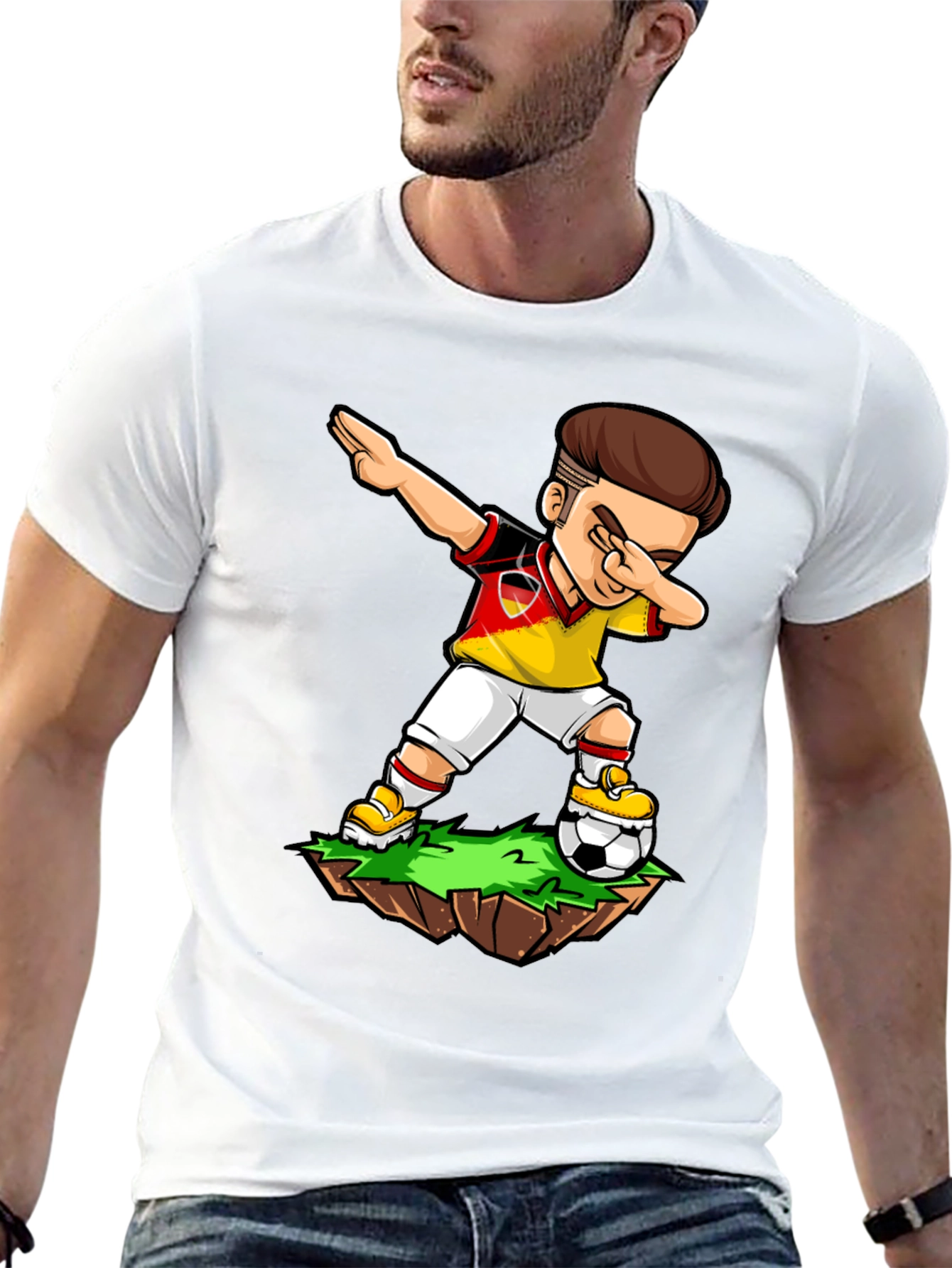 Dabbing Soccer Germany T-Shirt