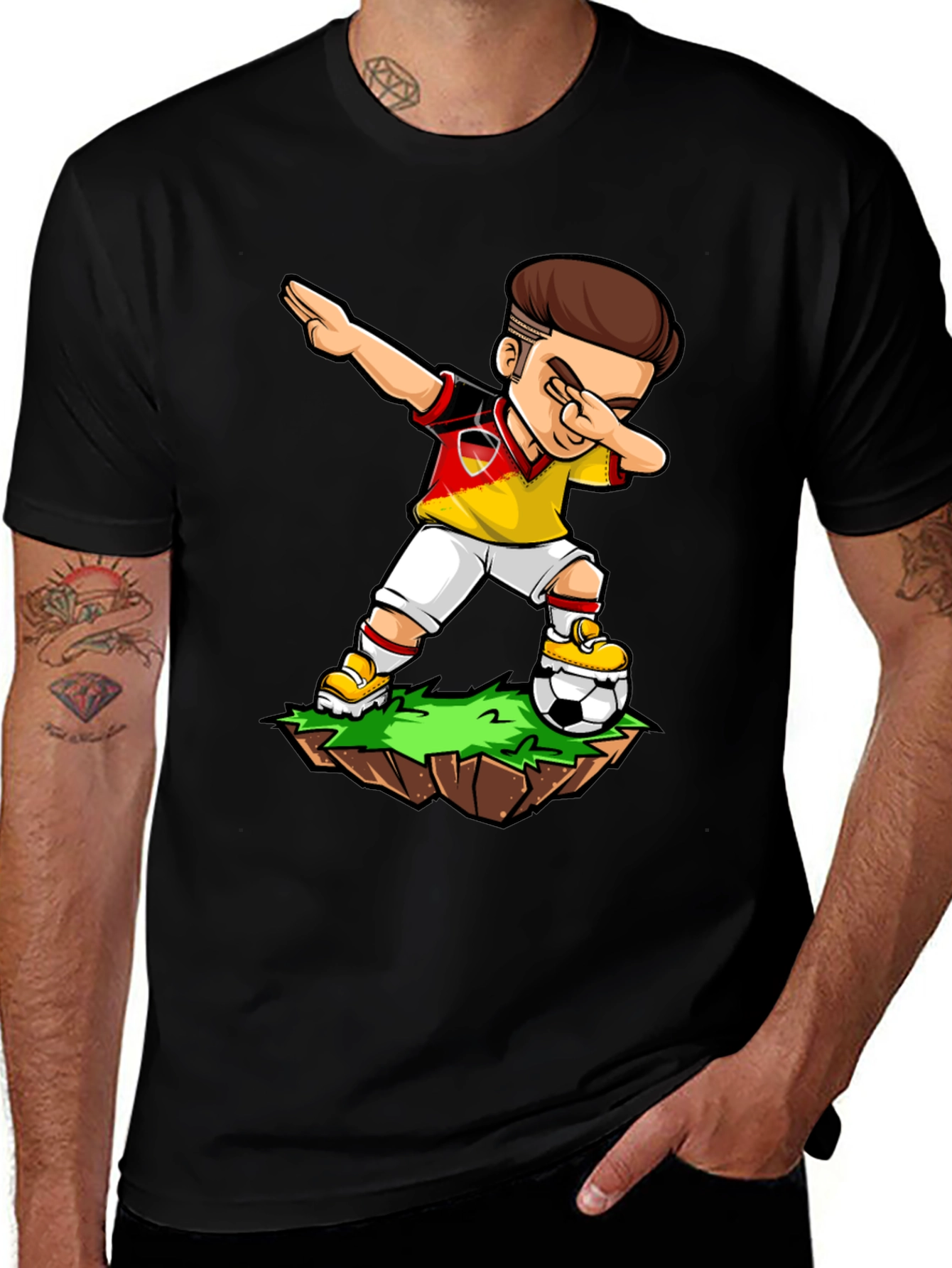 Dabbing Soccer Germany T-Shirt