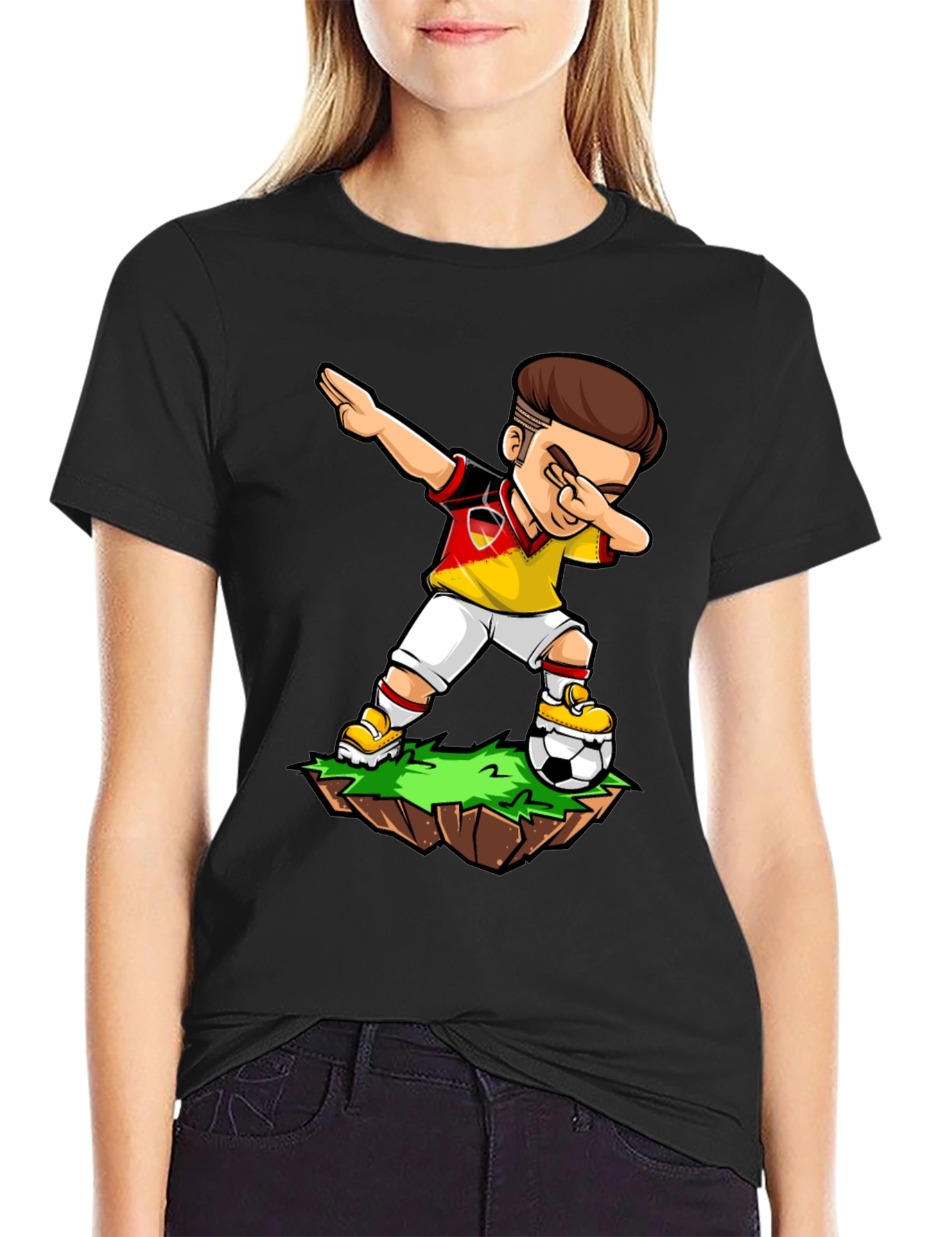 Dabbing Soccer Germany T-Shirt