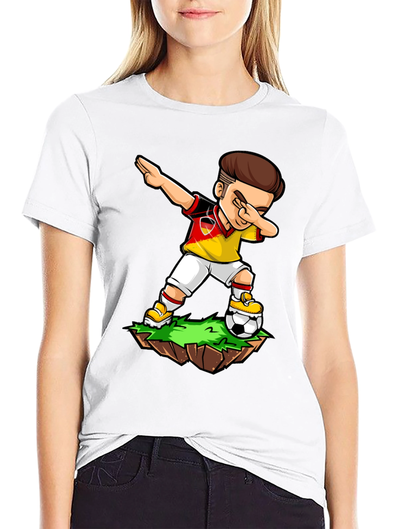 Dabbing Soccer Germany T-Shirt