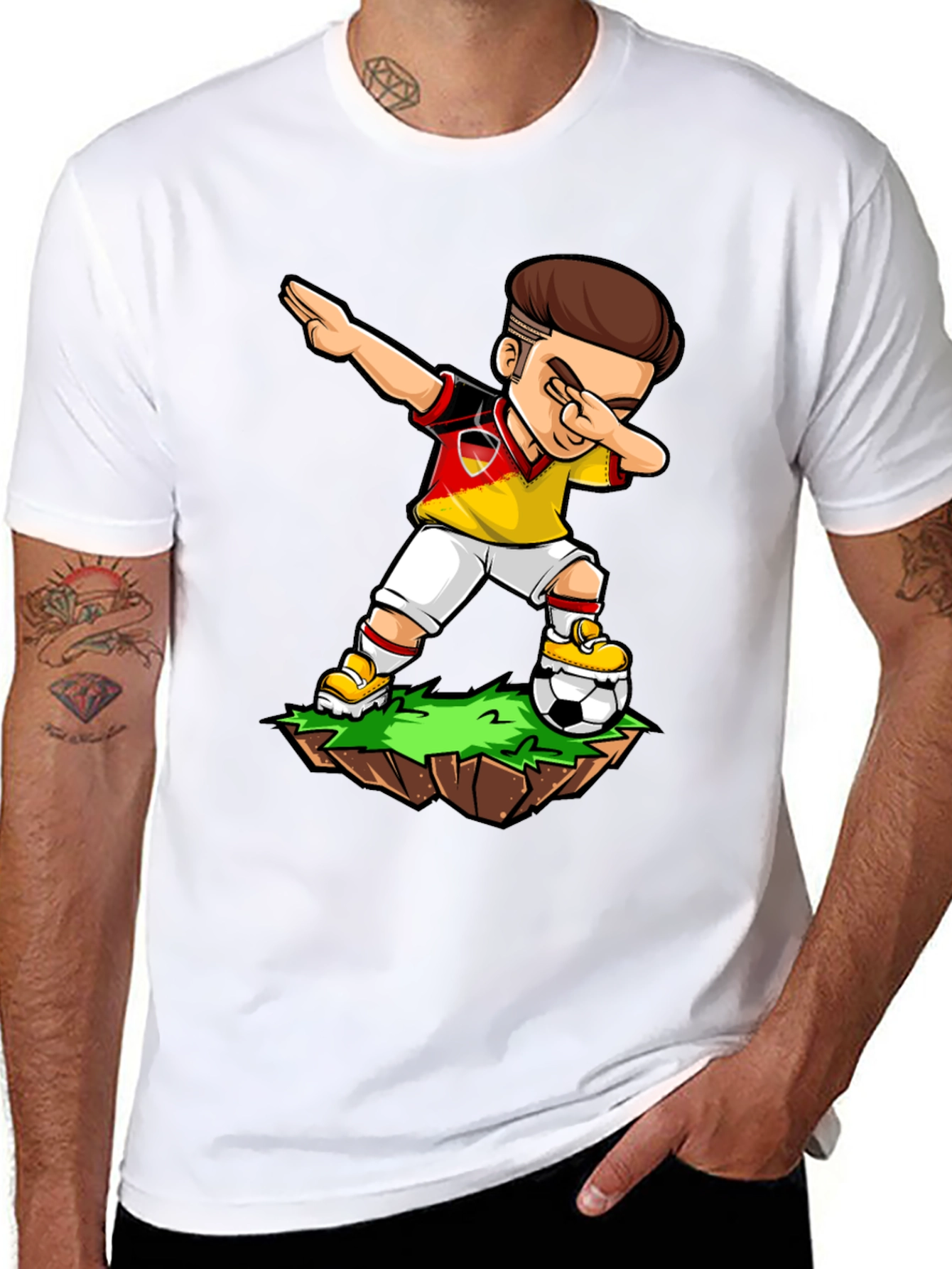 Dabbing Soccer Germany T-Shirt
