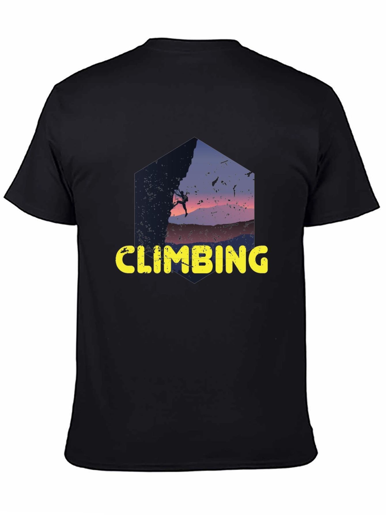 Climbing Silhouette Graphic Tee - Adventure Ready