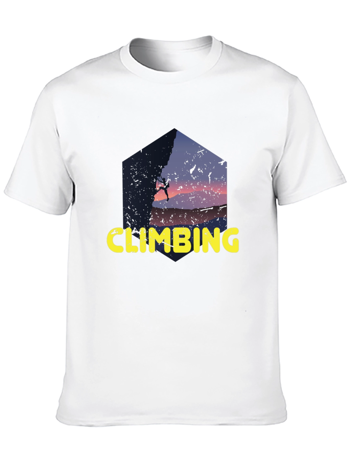 Climbing Silhouette Graphic Tee - Adventure Ready