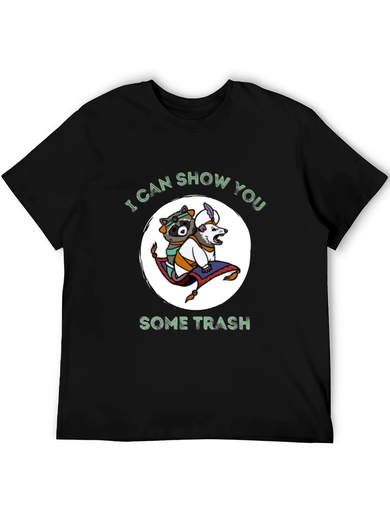Funny Raccoon Opossum Trash T-Shirt
