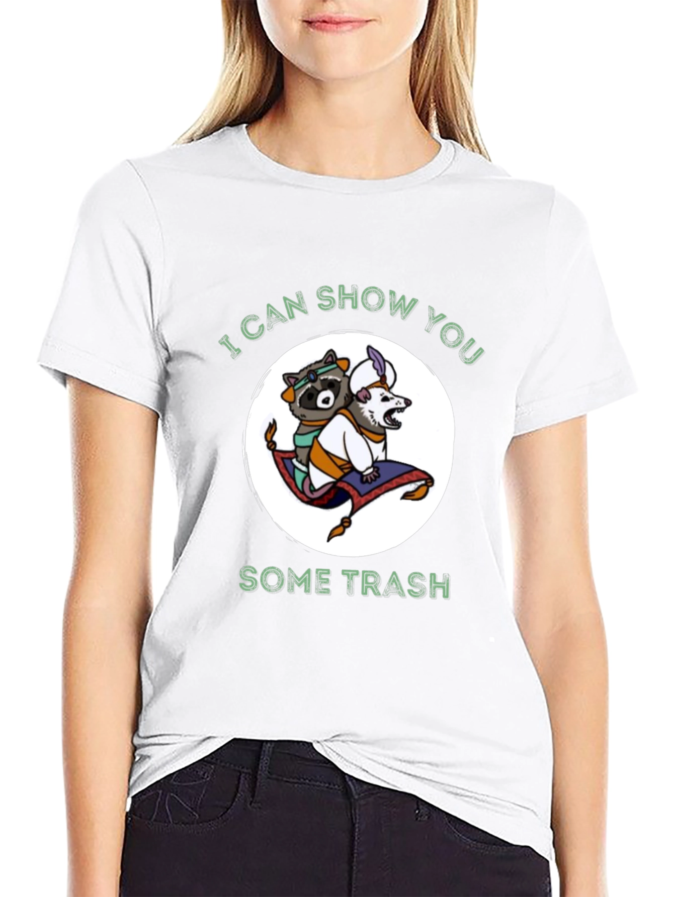 Funny Raccoon Opossum Trash T-Shirt