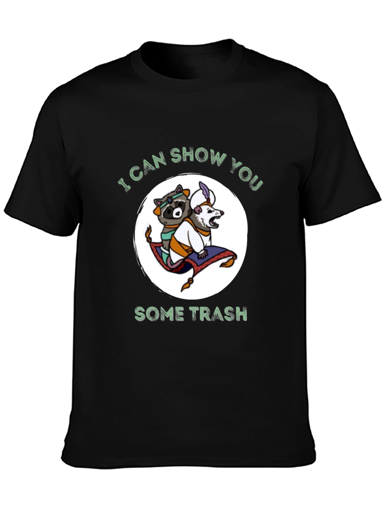 Funny Raccoon Opossum Trash T-Shirt