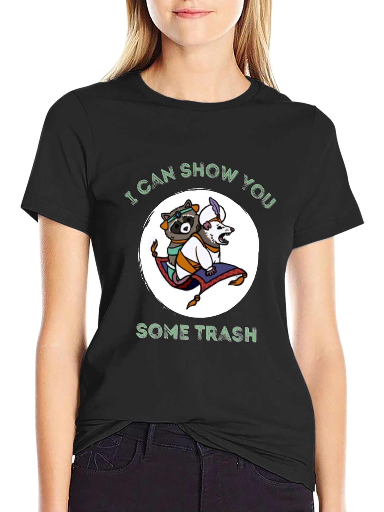 Funny Raccoon Opossum Trash T-Shirt