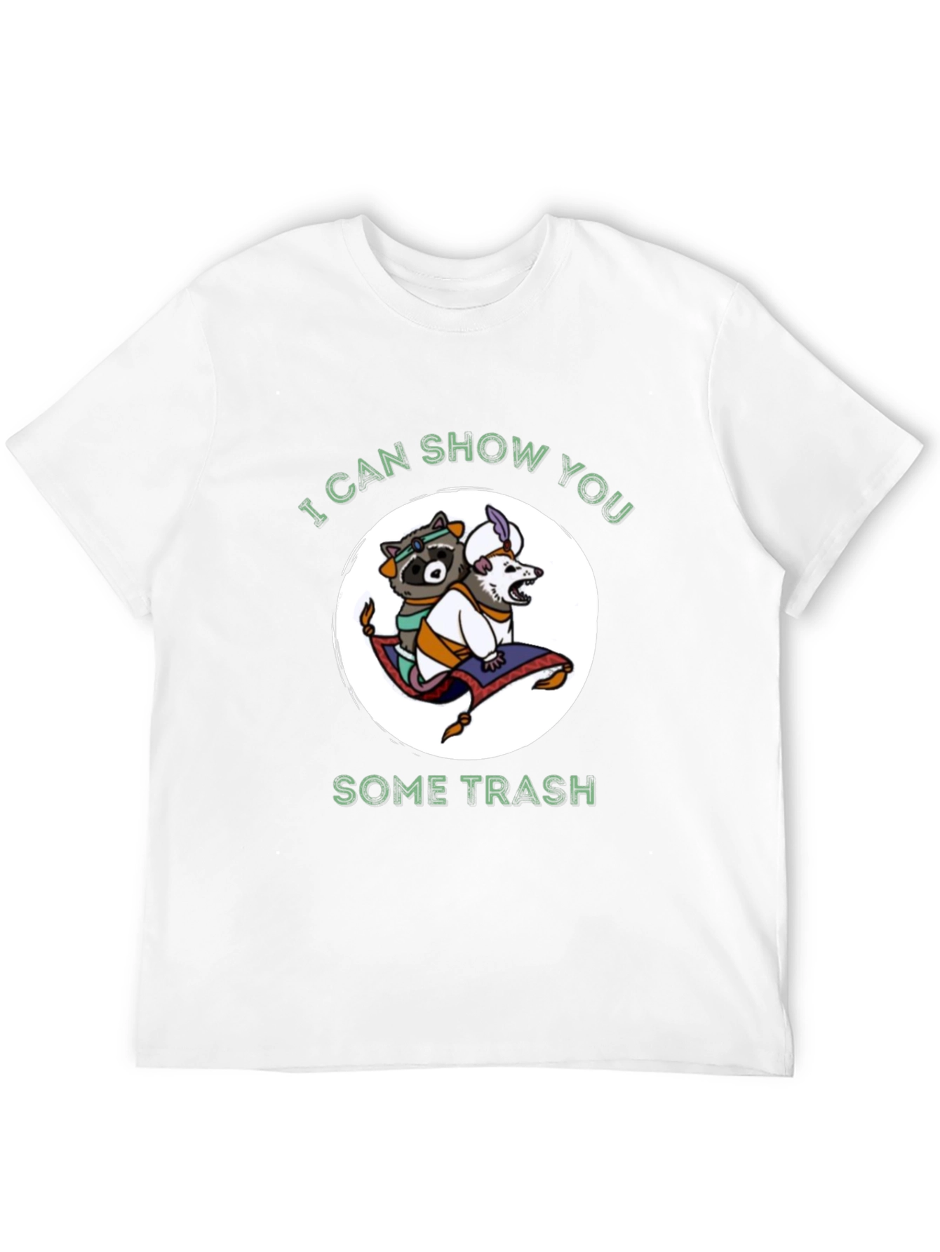 Funny Raccoon Opossum Trash T-Shirt