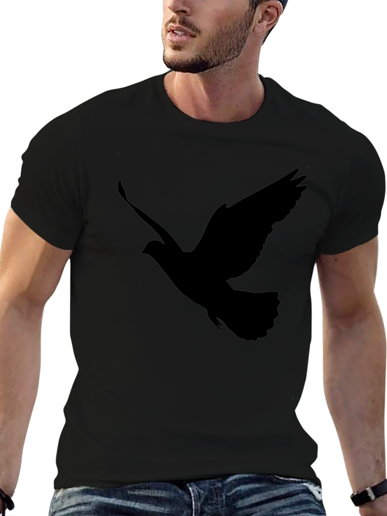 Dove Graphic Tee - Soft Stylish Cotton Shirt