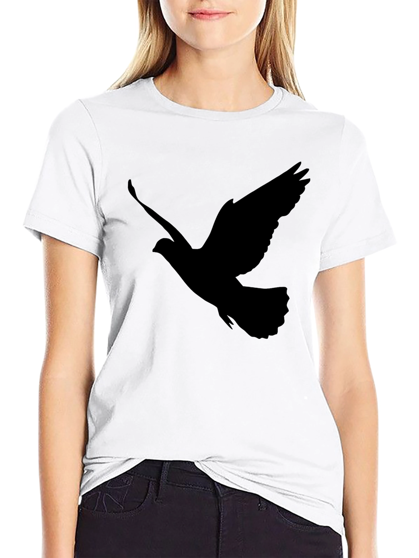 Dove Graphic Tee - Soft Stylish Cotton Shirt