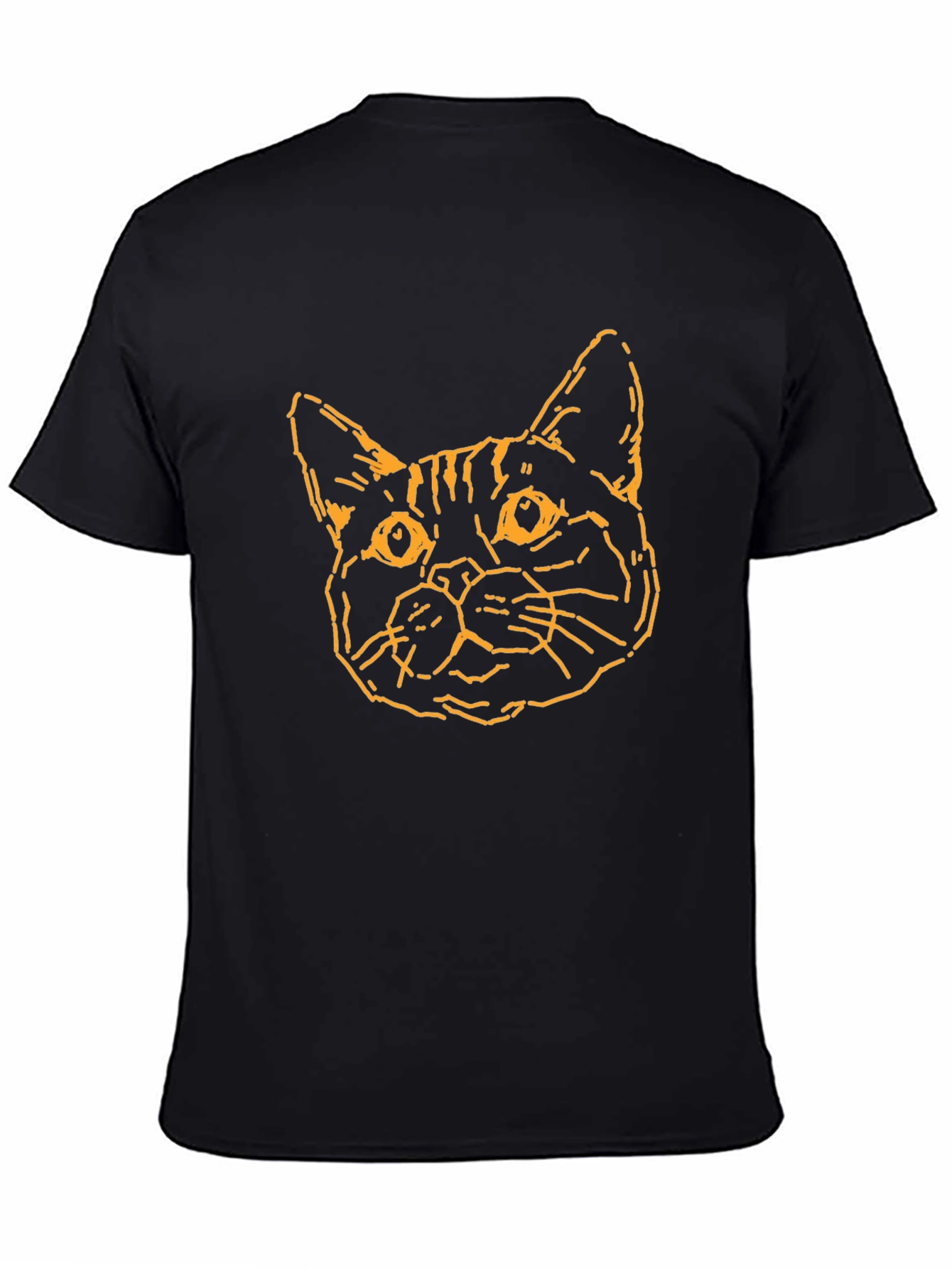 Cool Cat Tee - Black Graphic T-Shirt