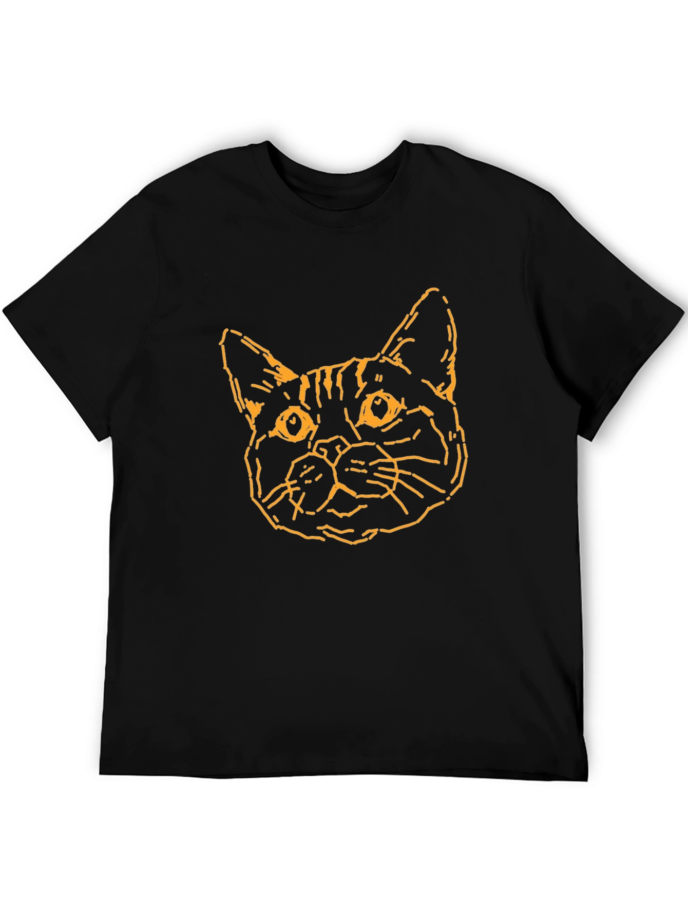 Cool Cat Tee - Black Graphic T-Shirt