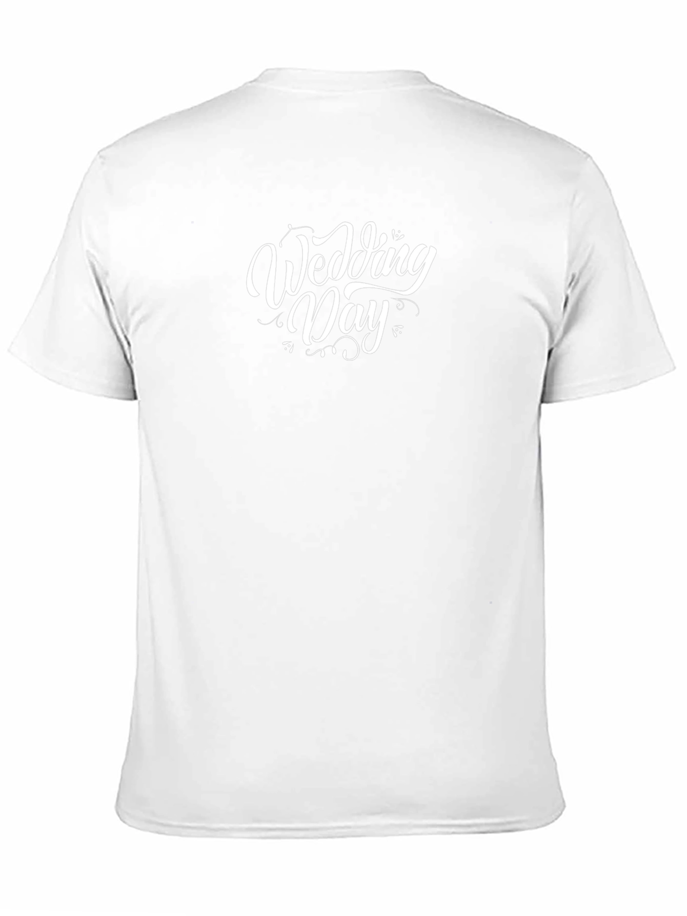 Wedding Day Graphic Tee - Black Cotton T-Shirt