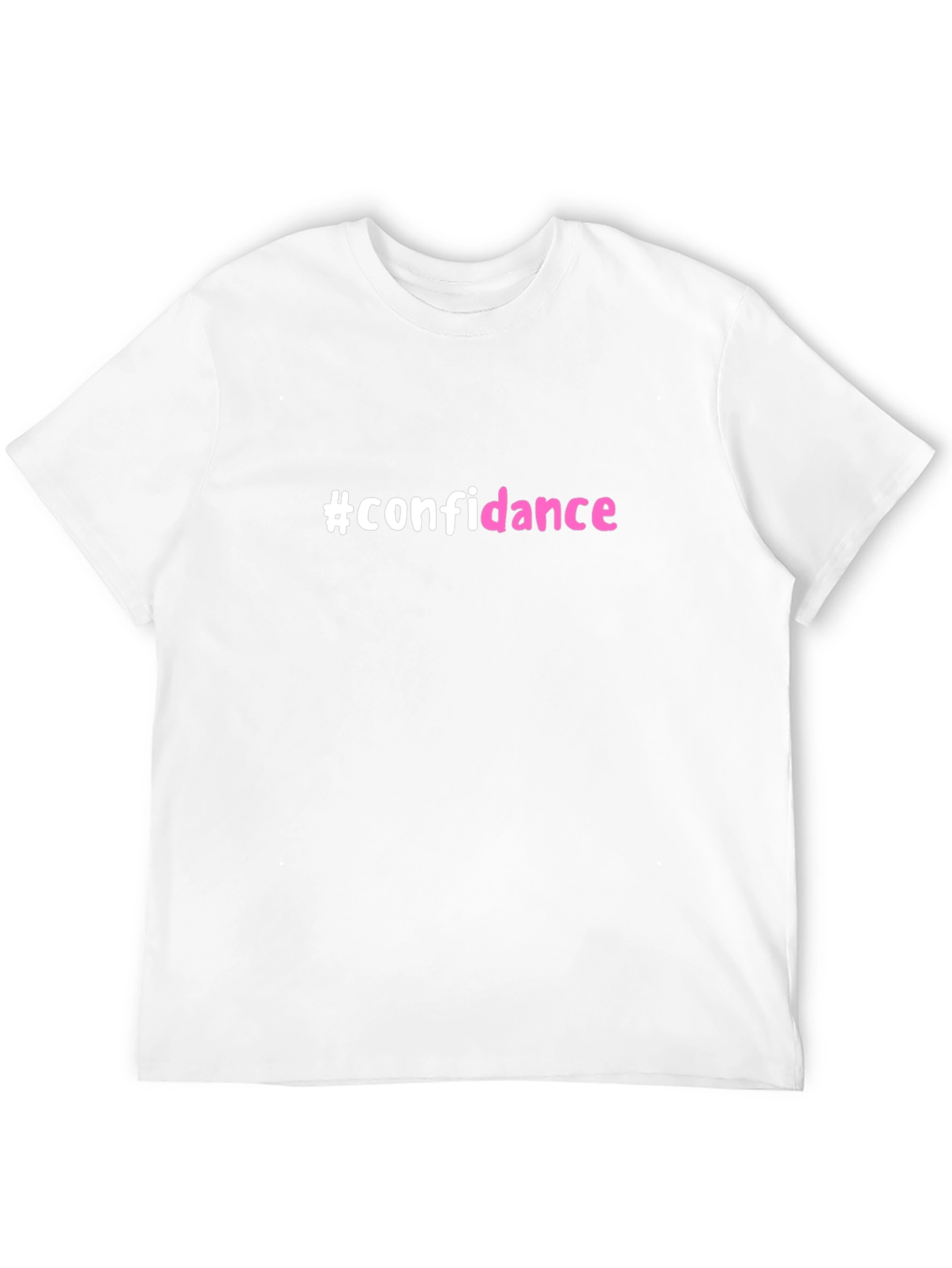 #confidance Black Graphic T-Shirt