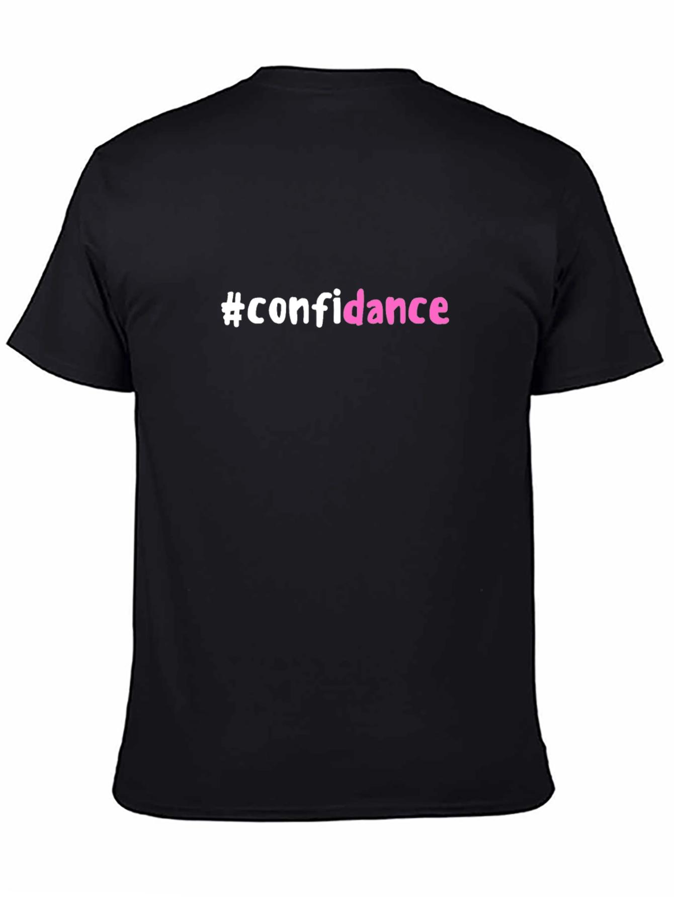 #confidance Black Graphic T-Shirt