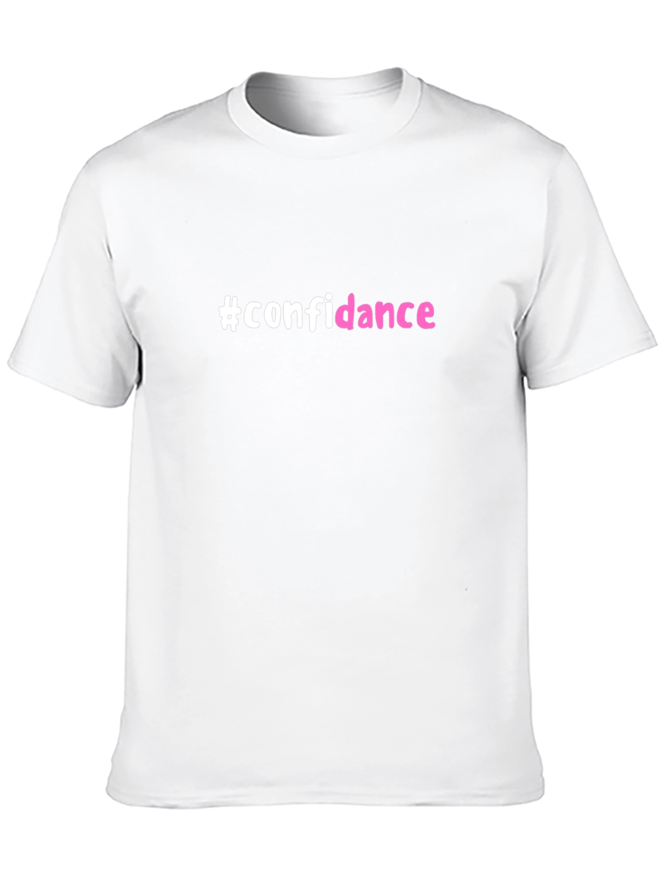 #confidance Black Graphic T-Shirt