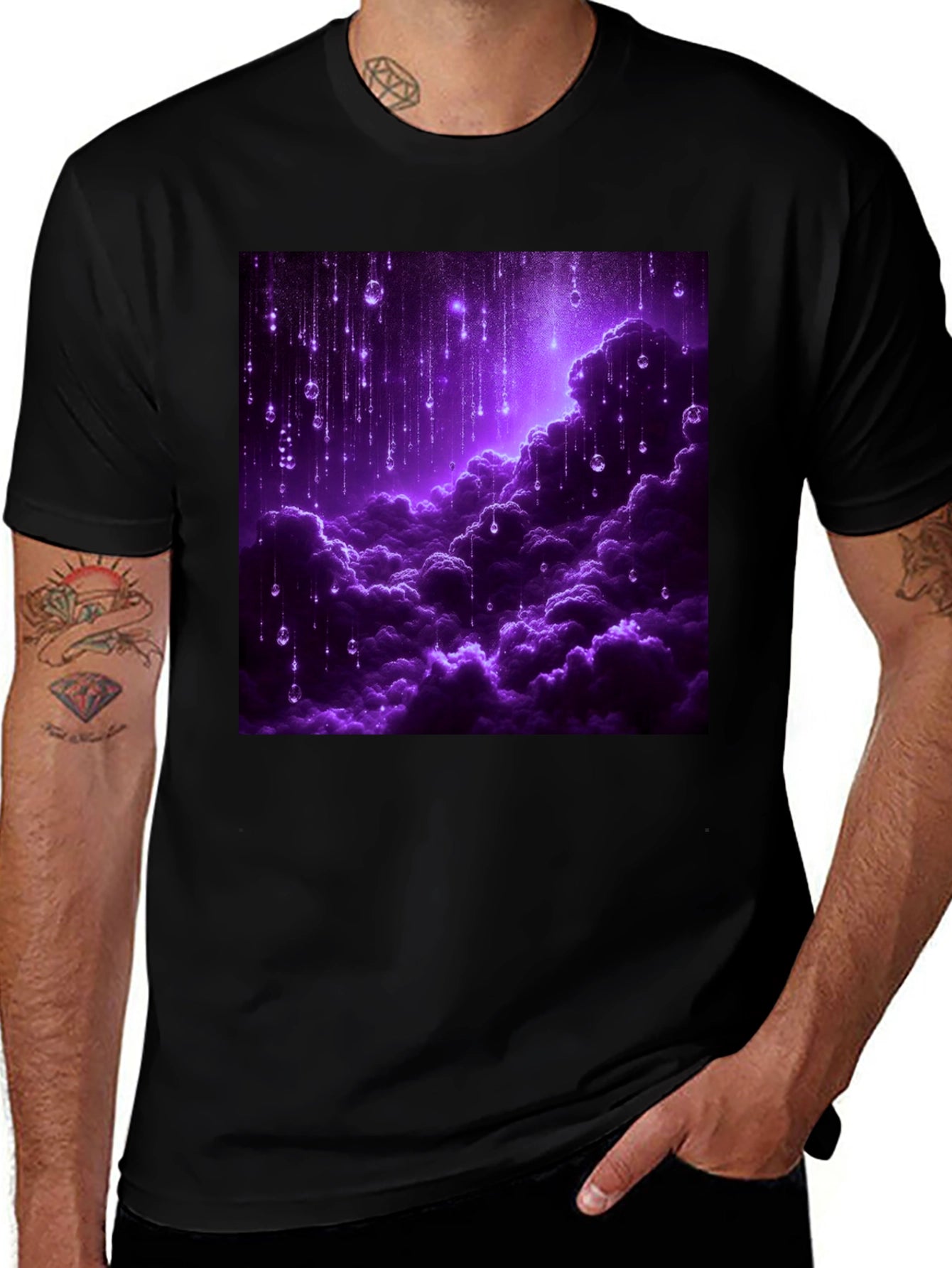 Purple Cloudscape T-Shirt