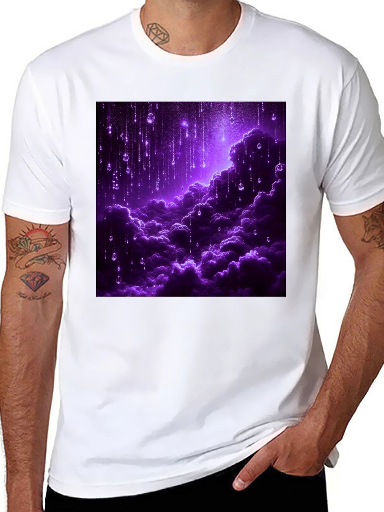 Purple Cloudscape T-Shirt
