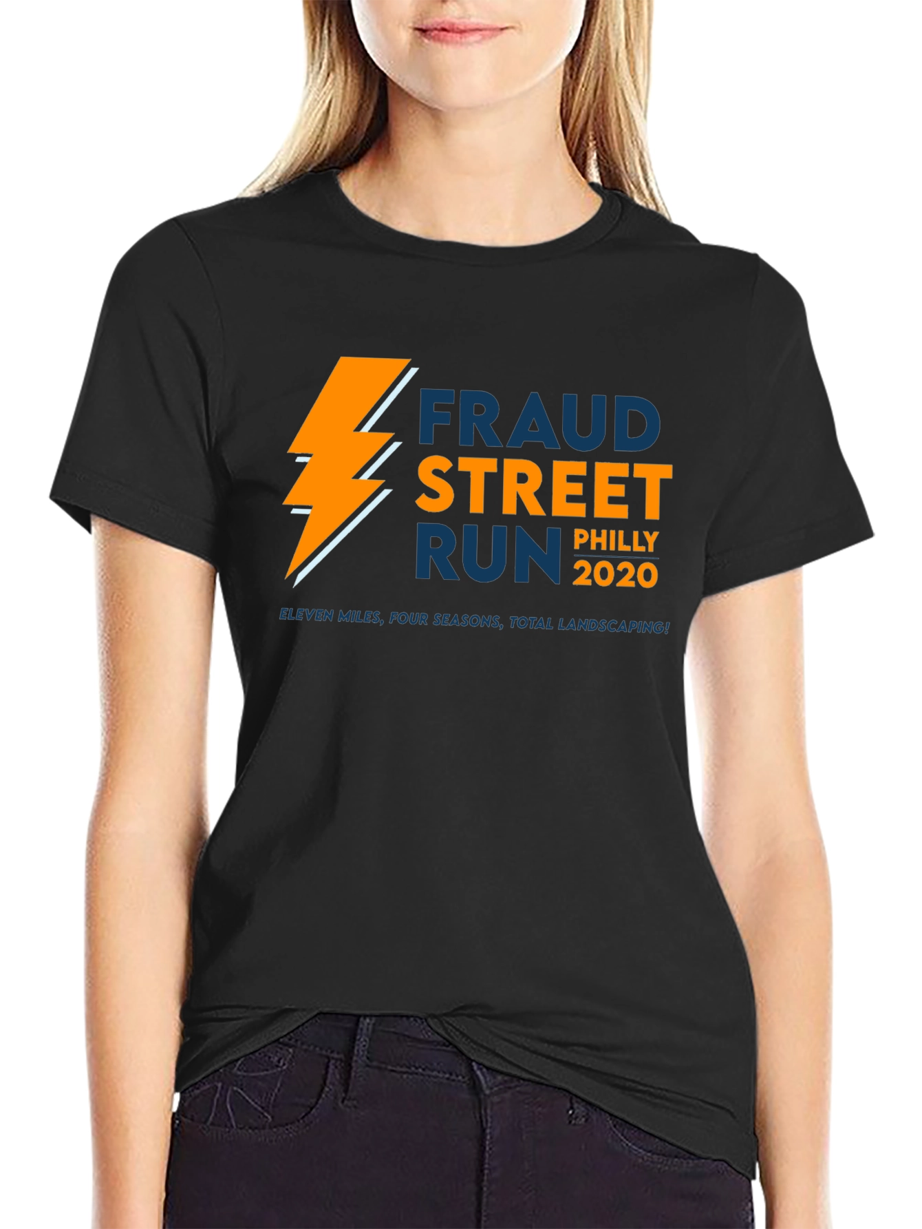 Fraud Street Run Philly 2020 T-Shirt