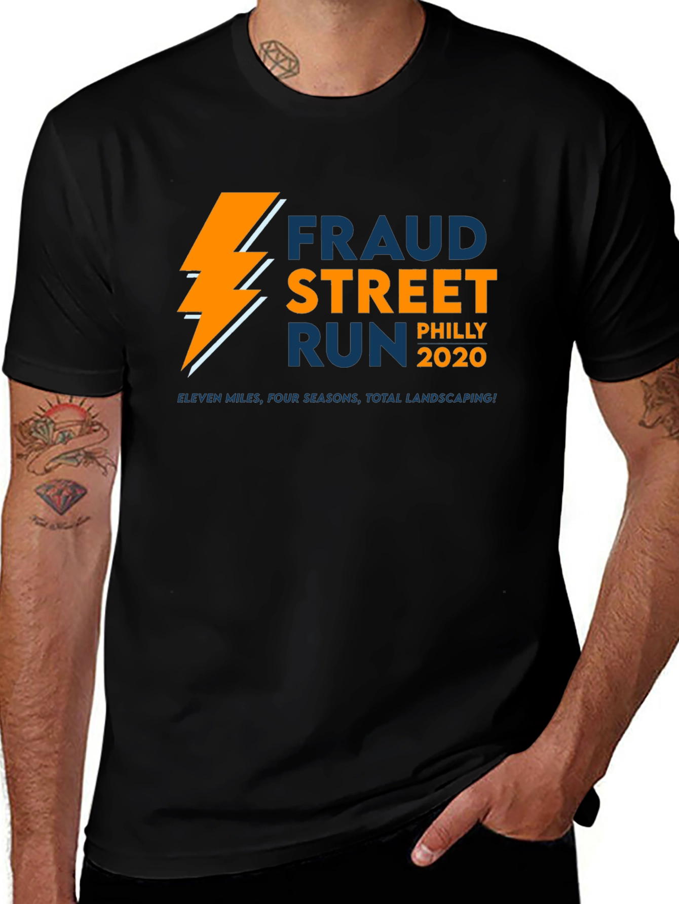 Fraud Street Run Philly 2020 T-Shirt