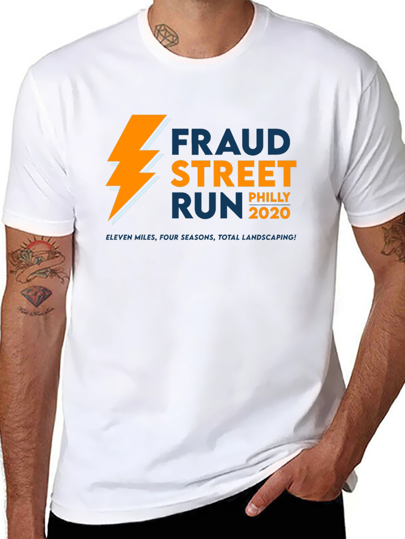 Fraud Street Run Philly 2020 T-Shirt