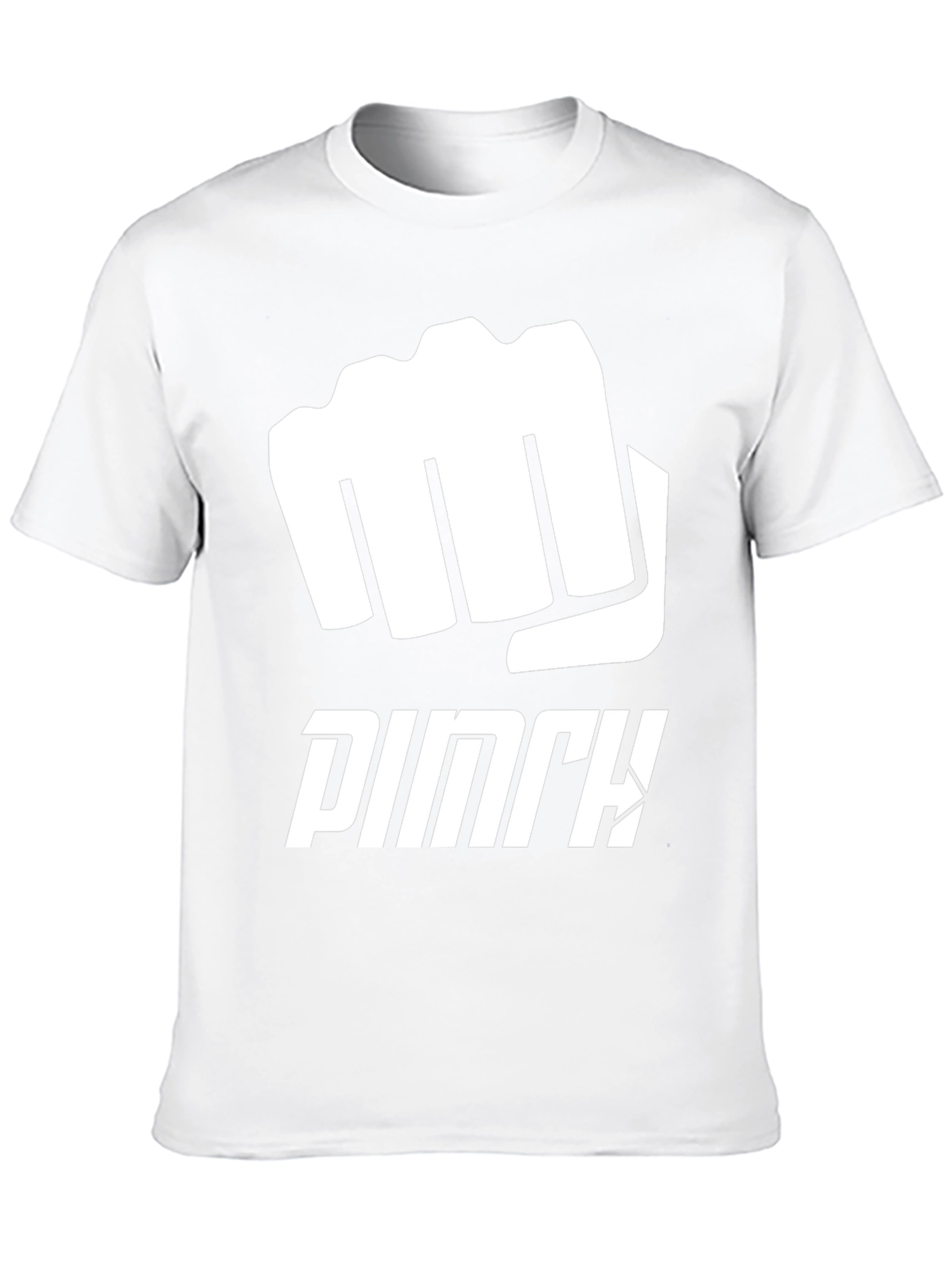 PUNCH Graphic Tee - Black Cotton Casual Shirt