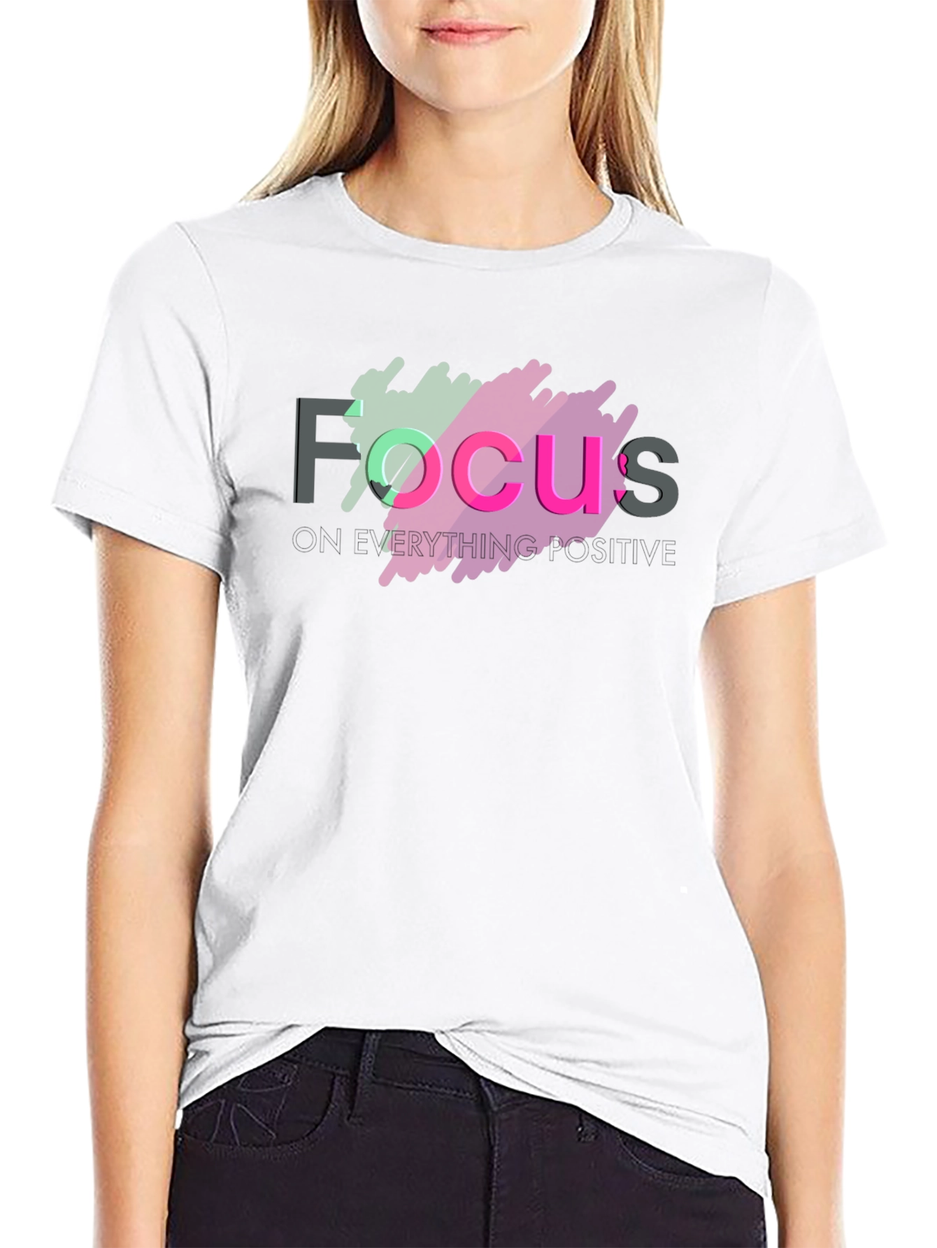 Focus T-Shirt: Positive Vibes