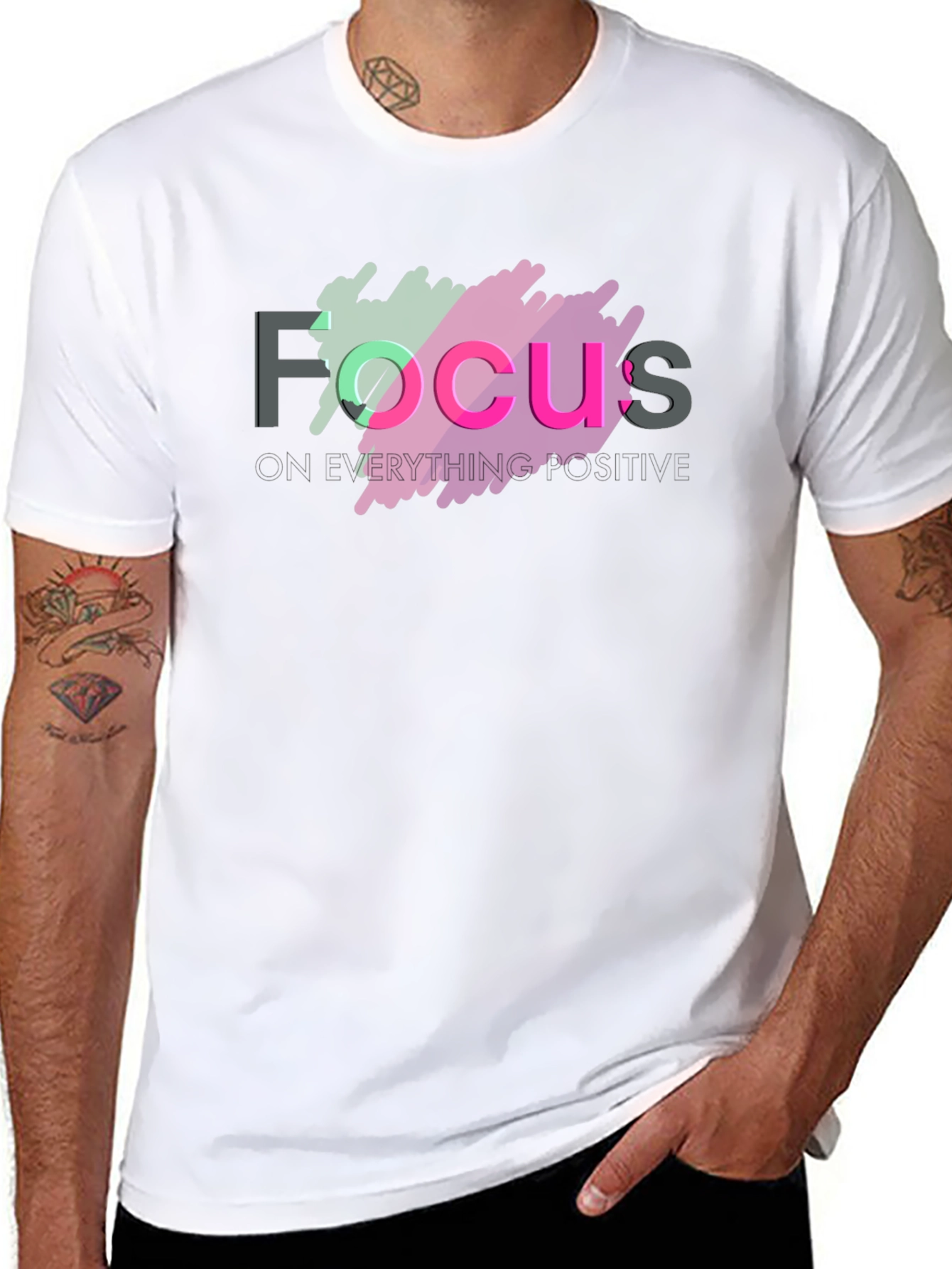 Focus T-Shirt: Positive Vibes