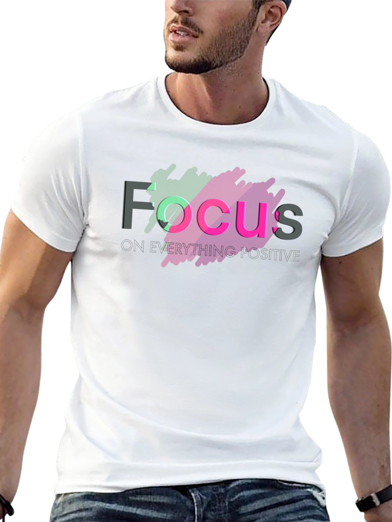 Focus T-Shirt: Positive Vibes