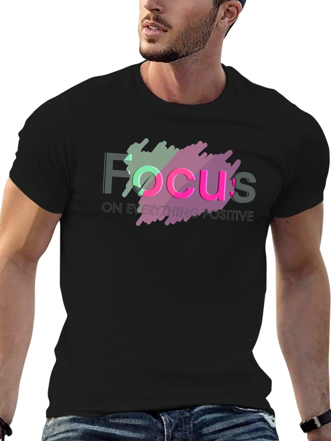 Focus T-Shirt: Positive Vibes
