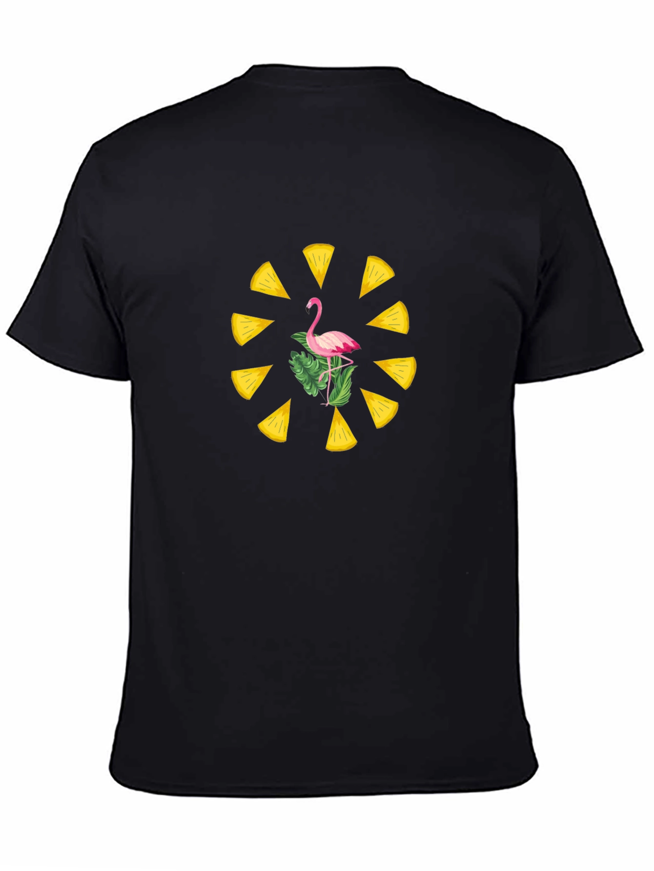 Tropical Flamingo Pineapple T-Shirt