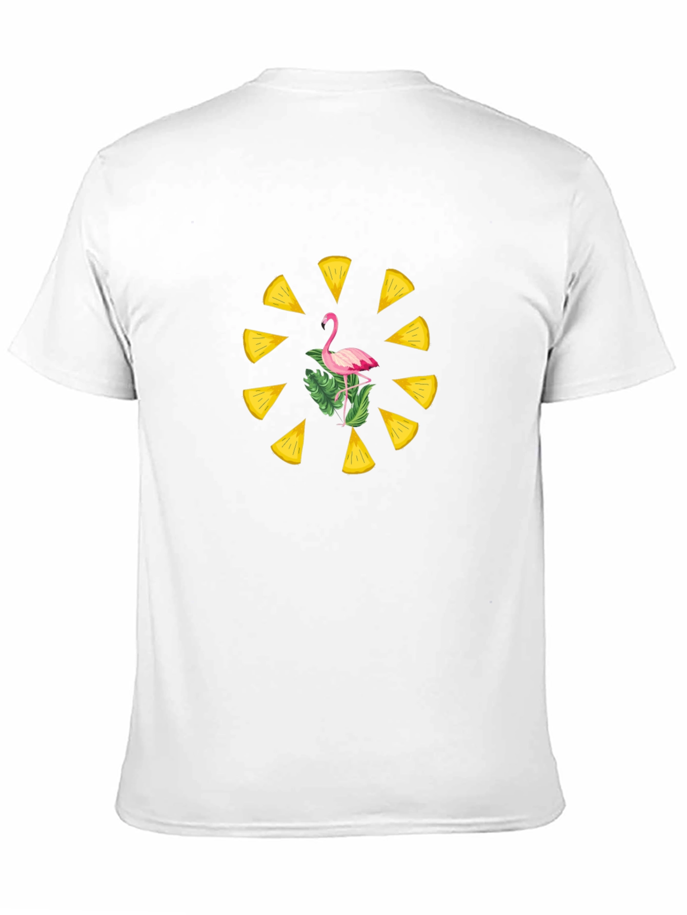Tropical Flamingo Pineapple T-Shirt