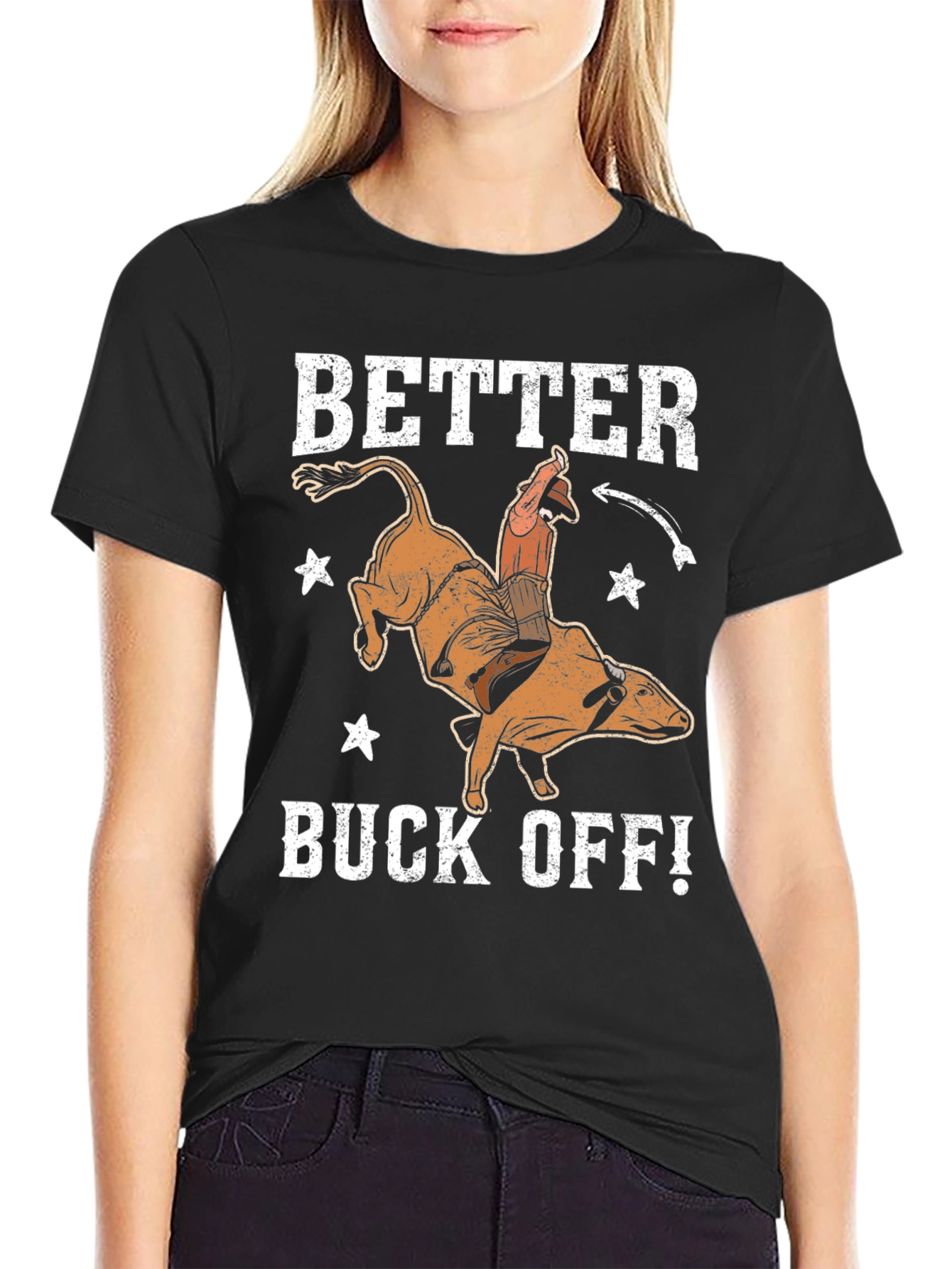 Better Buck Off Rodeo Graphic Tee