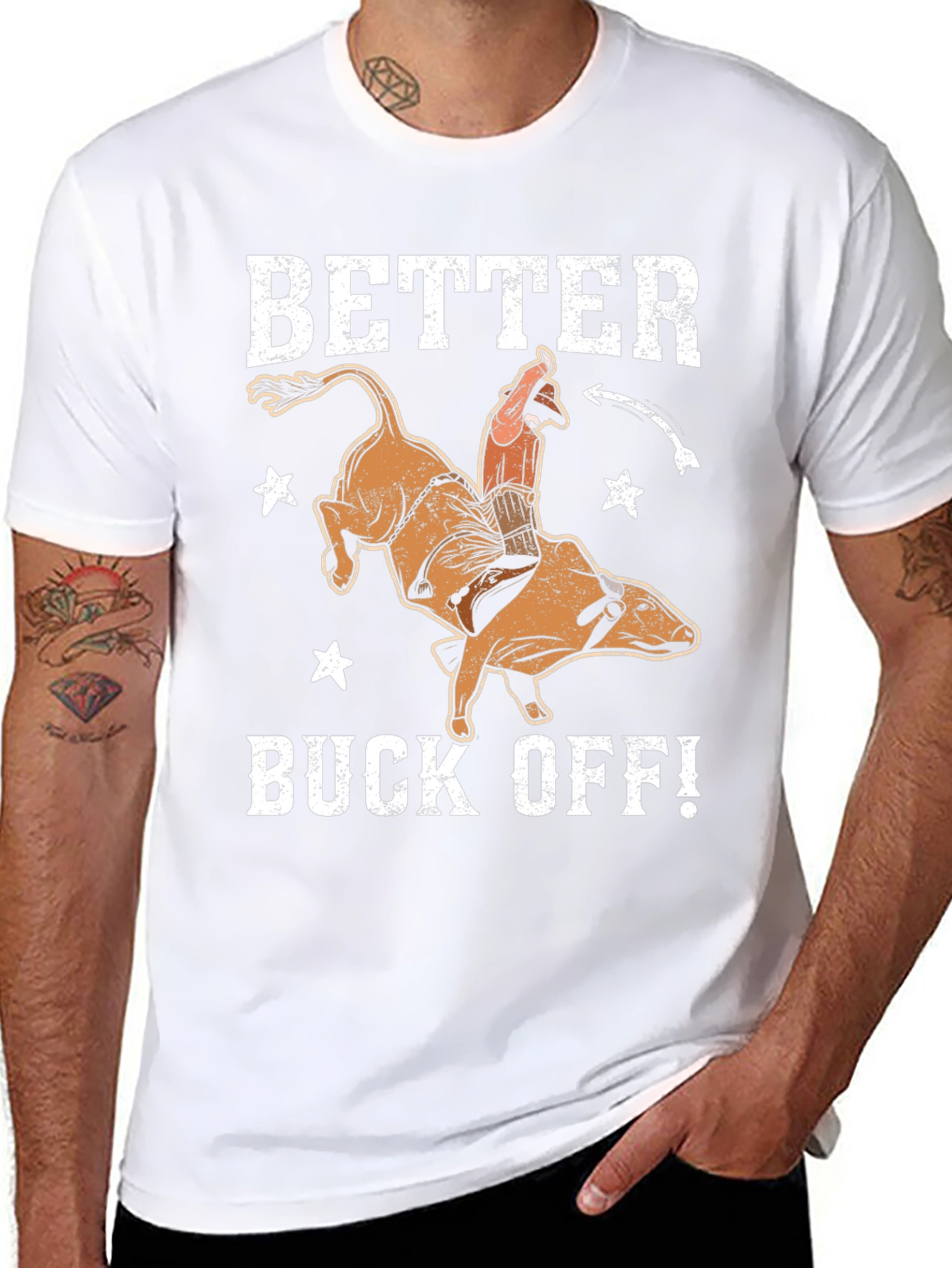 Better Buck Off Rodeo Graphic Tee